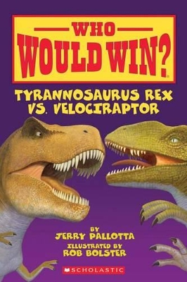 Book cover for Tyrannosaurus Rex vs. Velociraptor