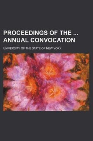 Cover of Proceedings of the Annual Convocation