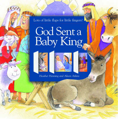 Book cover for God Sent a Baby King