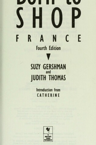 Cover of Born to Shop France (Ind)