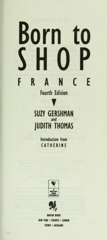 Book cover for Born to Shop France (Ind)