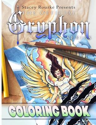 Book cover for The Official Gryphon Series Coloring Book