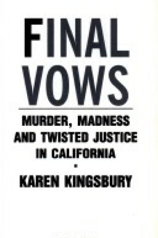 Cover of Final Vows