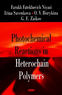 Book cover for Photochemical Reactions in Heterochain Polymers