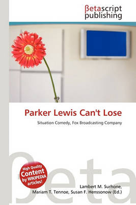 Book cover for Parker Lewis Can't Lose