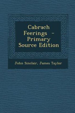 Cover of Cabrach Feerings - Primary Source Edition