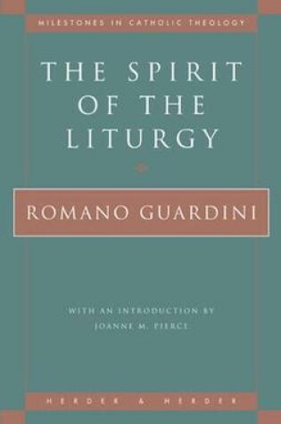 Cover of Spirit of the Liturgy