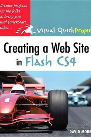 Cover of Creating a Web Site with Flash Cs4