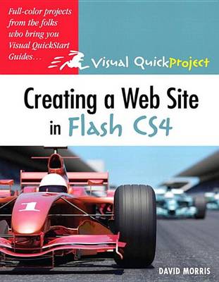 Book cover for Creating a Web Site with Flash Cs4