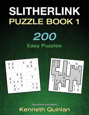 Book cover for Slitherlink Puzzle Book 1