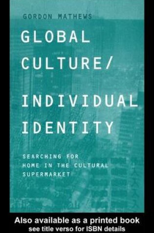 Cover of Global Culture/Individual Identity