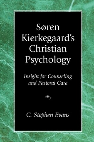 Cover of Soren Kierkegaard's Christian Psychology