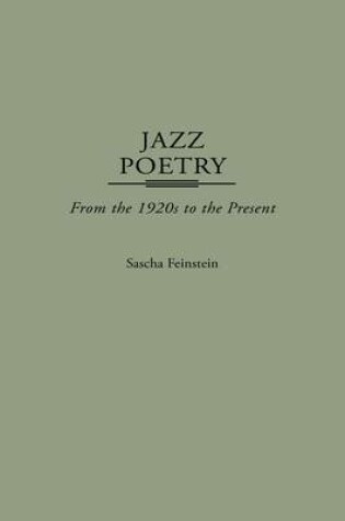 Cover of Jazz Poetry