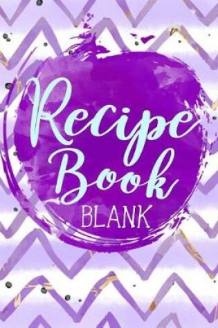 Cover of Recipe Book Blank