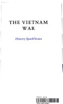 Book cover for The Vietnam War (Sparknotes History Note)