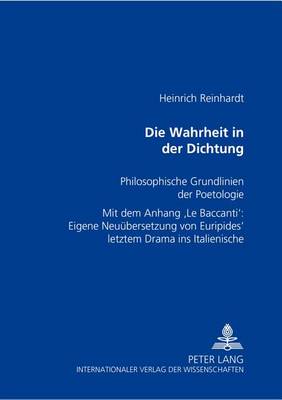 Book cover for Die Wahrheit in der Dichtung