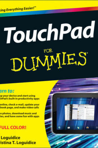 Cover of TouchPad For Dummies