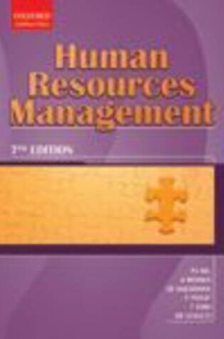 Cover of Human Resources Management