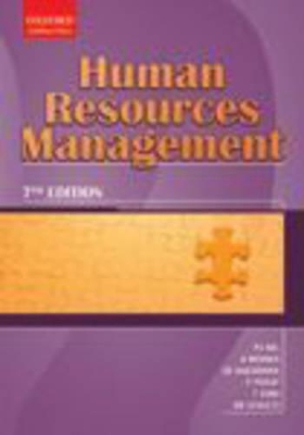 Book cover for Human Resources Management