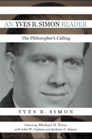 Cover of An Yves R. Simon Reader