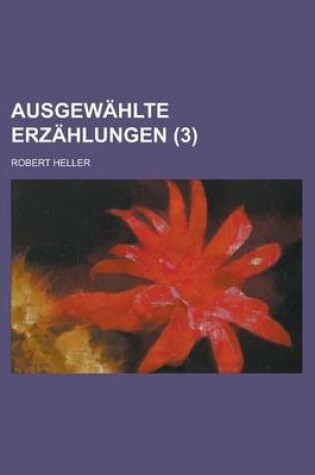 Cover of Ausgewahlte Erzahlungen (3)