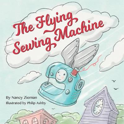 Book cover for The Flying Sewing Machine