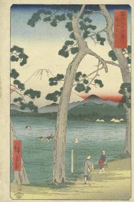 Book cover for Fuji at Left from the Tokaido, Ando Hiroshige. Blank Journal