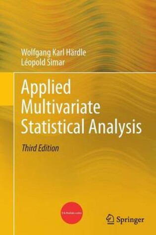 Cover of Applied Multivariate Statistical Analysis