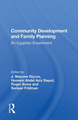 Book cover for Community Development And Family Planning