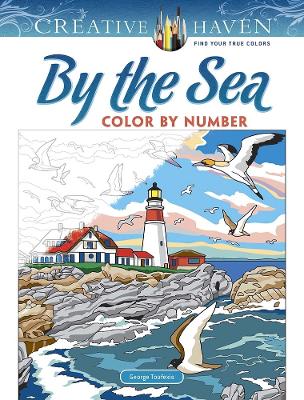 Book cover for Creative Haven by the Sea Color by Number