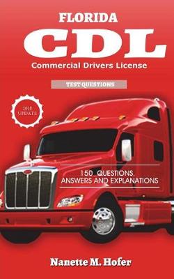 Book cover for Florida Commercial Drivers License Permit Test