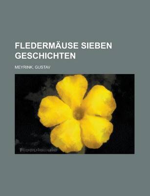 Book cover for Fledermause Sieben Geschichten