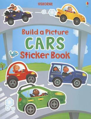 Book cover for Build a Picture Cars Sticker Book