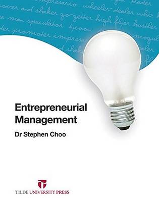 Book cover for Entrepeneurial Management