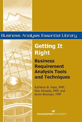 Book cover for Getting It Right