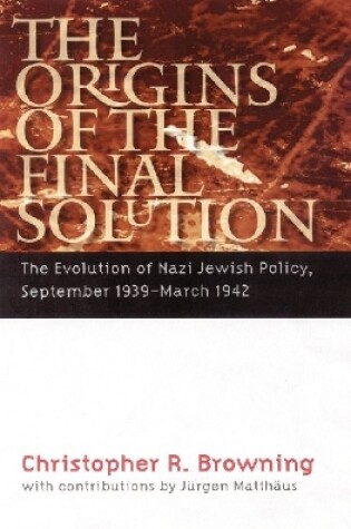 Cover of The Origins of the Final Solution