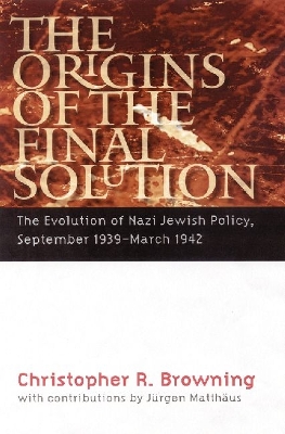 Cover of The Origins of the Final Solution