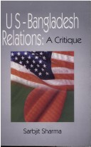 Book cover for US-Bangladesh Relations