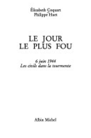 Cover of Jour Le Plus Fou (Le)