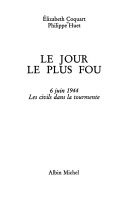 Book cover for Jour Le Plus Fou (Le)