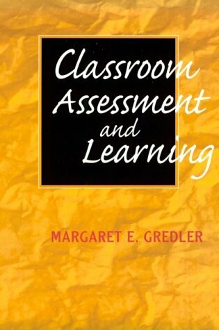 Cover of Classroom Assessment and Learning