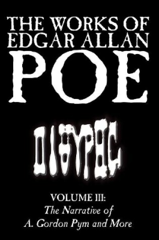 Cover of The Works of Edgar Allan Poe, Vol. III of V, Fiction, Classics, Literary Collections