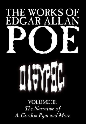 Book cover for The Works of Edgar Allan Poe, Vol. III of V, Fiction, Classics, Literary Collections
