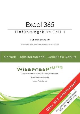 Book cover for Excel 365 - Einführungskurs Teil 1