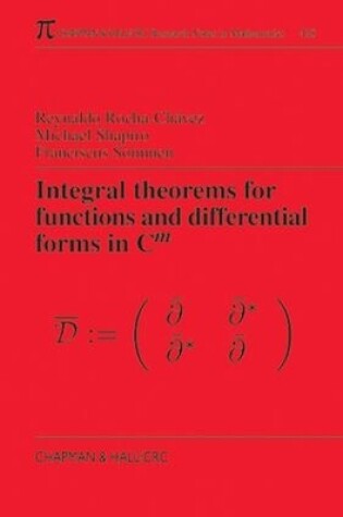 Cover of Integral Theorems for Functions and Differential Forms in C(m)
