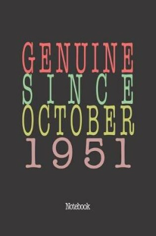 Cover of Genuine Since October 1951