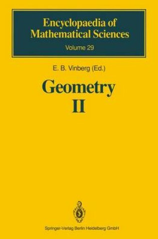 Cover of Geometry II