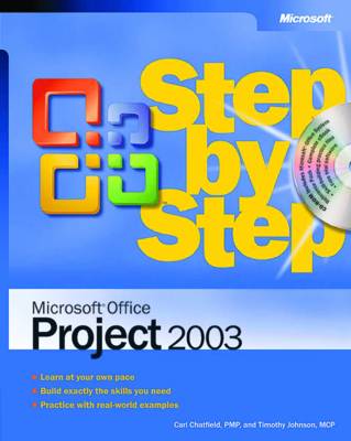 Book cover for Microsoft Office Project 2003 Step by Step