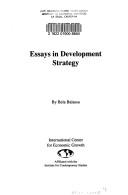 Book cover for Essays in Development Strategy