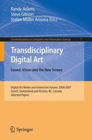 Cover of Transdisciplinary Digital Art: Sound